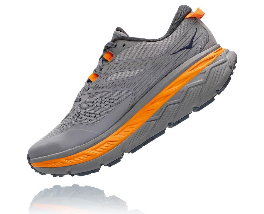 Hoka One One Trainers Mens Grey - Stinson Atr 6 - 42079JSKH